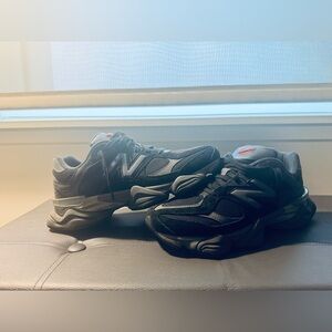 New Balance Charcoal and Black Athletic Shoes